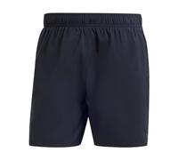adidas Homme Solid CLX Short-Length Swim Shorts, Black/Lucid Lemon, M