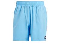 adidas Homme Solid CLX Short-Length Swim Shorts, Blue Burst/White, S