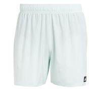 adidas Homme Solid CLX Short-Length Swim Shorts, Halo Mint/Black, M