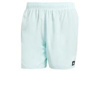adidas Homme Solid CLX Short-Length Swim Shorts, Turquoise/Black, M