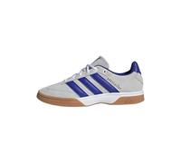 adidas Homme SPEZIALIST Indoor Shoes, Cloud White/Lucid Blue/Grey Two, 44 2/3 EU