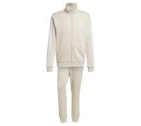 adidas Homme SPORTSWEAR BASIC 3 STRIPES FLEECE TRACKSUIT, Wonder Alumina, L Tall
