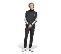 adidas Homme SPORTSWEAR BASIC 3 STRIPES TRICOT TRACKSUIT, Black, S Tall