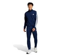 adidas Homme SPORTSWEAR BASIC 3 STRIPES TRICOT TRACKSUIT, Dark Blue, L