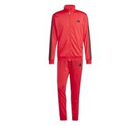 adidas Homme SPORTSWEAR BASIC 3 STRIPES TRICOT TRACKSUIT, pure ruby, L