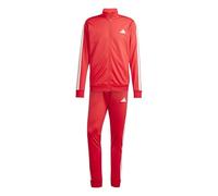 adidas Homme SPORTSWEAR BASIC 3 STRIPES TRICOT TRACKSUIT, pure ruby/white, XL