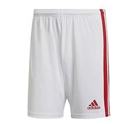 adidas Homme Squadra 21 Shorts, White / Team Power Red, S