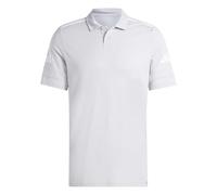 adidas Homme Squadra25 Cotton Polo Shirt, Team Light Grey/White, XL Tall