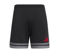 adidas Homme SQUADRA25 Short, Black/Team Grey Four/Pure Ruby, 3XL