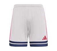 adidas Homme SQUADRA25 Short, Glory Grey/Team Navy Blue 2/Pure Ruby, S