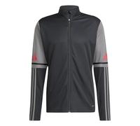 adidas Homme SQUADRA25 TRAINING JACKET, black/team grey four/pure ruby, S