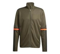 adidas Homme SQUADRA25 Training Jacket, Night Cargo/Black/Semi Impact Orange, 3XL
