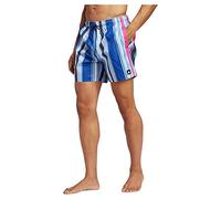 adidas Homme Striped Swim Shorts, Blue Fusion, XS
