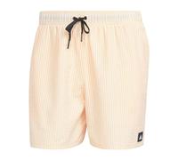 adidas Homme Stripey Classics Swim Shorts Short Length, Spark/White, S