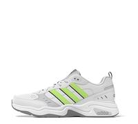 adidas Homme Strutter Shoes Chaussures de Sport et d'entraînement, Cloud White/Green Spark/Core Black, 40 2/3 EU