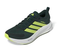 adidas Homme Supernova Ease 2 Running Shoes, Aurora Ivy/Lucid Lemon/Collegiate Green, 44 2/3 EU