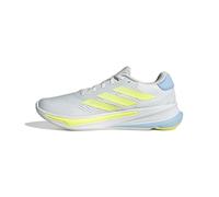 adidas Homme Supernova Ease M Chaussures de Course, Crystal White/Matte Silver/Hi-res Yellow, 42 2/3 EU