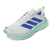 adidas Homme Supernova Glide Running Shoes, FTWR White/Blue/Lime Burst, 46 EU
