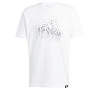 adidas Homme Tech BOS Graphic Tee, White, S