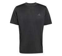 Adidas Tee-shirt d'entraînement Tech Essentials 3 bandes Homme Noir Taille M