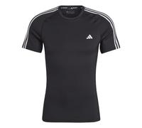 adidas Homme Techfit 3-Stripes Training Tee, Black, XL