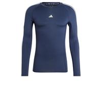 adidas Homme Techfit Compression Training 3-Stripes Longsleeve, Legend Ink, L