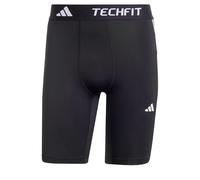 Legging court adidas TECHFIT Compression Training 3 bandes noir pur - M