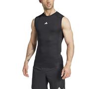 adidas Homme Techfit Compression Training Sleeveless Shirt, Black, 3XL Tall