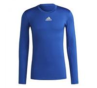 adidas Homme Techfit Long-sleeve Top Warm Long-sleeve Top T Shirt Long Sleeve , Team Royal Blue, M EU