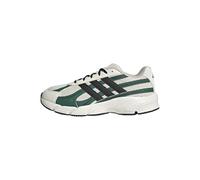 adidas Homme TECHNOCHAOS 2000 Shoes, Off White/Core Black/Collegiate Green, 44 2/3 EU
