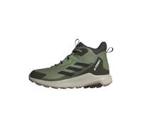 adidas Homme Terrex Anylander Mid Hiking Shoes, Tent Green/Core Black/Olive Strata, 43 1/3 EU
