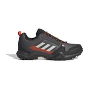 adidas Homme Terrex AX3 Gore-TEX Hiking Shoes Chaussures de randonnée, Solid Grey/Grey One/Solar Red, 41 1/3 EU