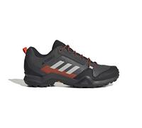 Adidas Homme Terrex AX3 Hiking Shoes, Solid Grey/Grey One/Solar Red, 40 EU