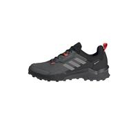 adidas Homme Terrex AX4 Gore-TEX Hiking Shoes, Grey Six/Grey Four/Solar Red, 40 2/3 EU
