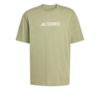 adidas Homme Terrex Classic Logo Shirt, Tent Green, XXL