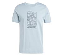 adidas Homme Terrex Graphic T-Shirt, Magic Grey Met, XL