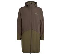 adidas Homme Terrex Multi 2 Layer Climaproof Rain Parka Coat, shadow olive/olive strata, XL