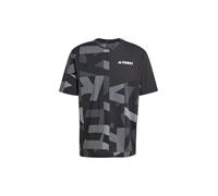 T-shirt adidas adidas Terrex Multi Climacool imprimé manches courtes noir gris - XL