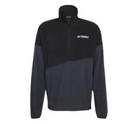 ADIDAS TERREX Pull-over de sport 'Multi Climawarm Fleece' anthracite / gris foncé / noir / blanc, Taille XXL