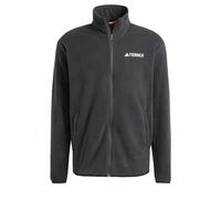 adidas Homme Terrex Multi Essentials Full Zip Fleece Jacket, Black, XXL