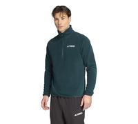 Adidas Homme Terrex Multi Essentials Half Zip Fleece Jacket, Aurora Ivy, L