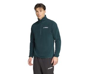 Adidas Homme Terrex Multi Essentials Half Zip Fleece Jacket, Aurora Ivy, L