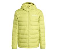 adidas Homme Terrex Multi Light Down CLIMAWARM Hooded Jacket, preloved lime, M