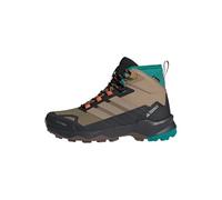Adidas Homme Terrex Skychaser AX5 Mid Gore-TEX Climawarm+ Hiking Shoes, Cardboard/Blanch Cargo/Pure Teal, 44 2/3 EU