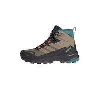 adidas Homme Terrex Skychaser AX5 Mid Gore-TEX Climawarm+ Hiking Shoes Chaussures de randonnée, Cardboard/Blanch Cargo/Pure Teal, 44 2/3 EU