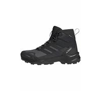 adidas Homme Terrex Skychaser Ax5 Mid Gore-Tex Climawarm+ Hiking Shoes, Core Black/Core Black/Carbon, 48 EU