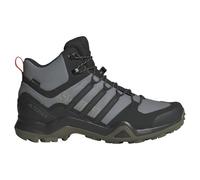 Adidas Homme Terrex Swift R2 Mid Gore-TEX Hiking Shoes, Solid Grey/Core Black/Olive strata, 48 EU