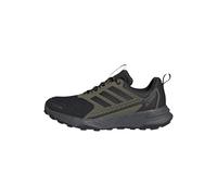 adidas Homme Terrex Tracefinder 2 Climaproof Trail Running Shoes, Olive Strata/Core Black/Semi Impact Orange, 43 1/3 EU