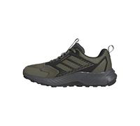 adidas Homme Terrex Tracefinder 2 Trail Running Shoes, Olive strata/Olive strata/Semi Impact Orange, 46 EU