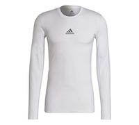 adidas Techfit Shirt à manches longues blanc XL